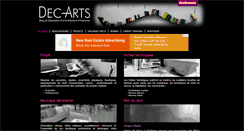 Desktop Screenshot of decarts.fr